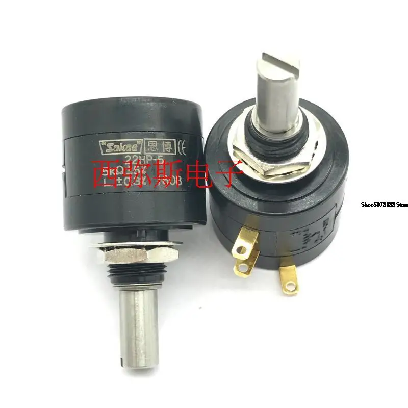 

Original Japanese Sakae multi loop wire wound potentiometer 22hp-5 5K Shenzhen Huaqiang physical store 5 loops