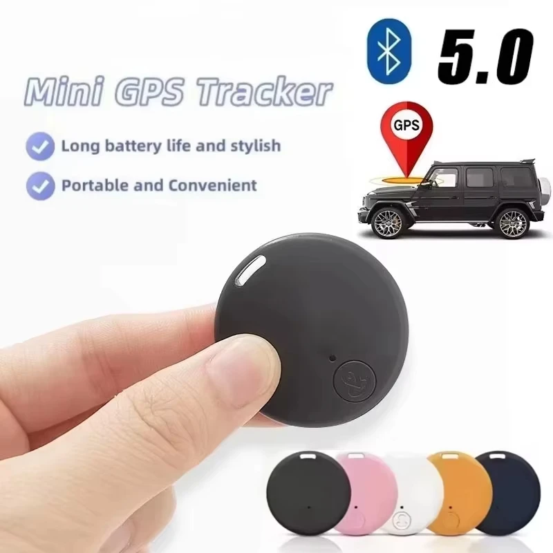 Nuevo Mini Rastreador GPS Bluetooth 5.0, Dispositivo GPS Antipérdida, Rastreador de Autos, Localizador Inteligente para IOS y Android, Accesorio 2026