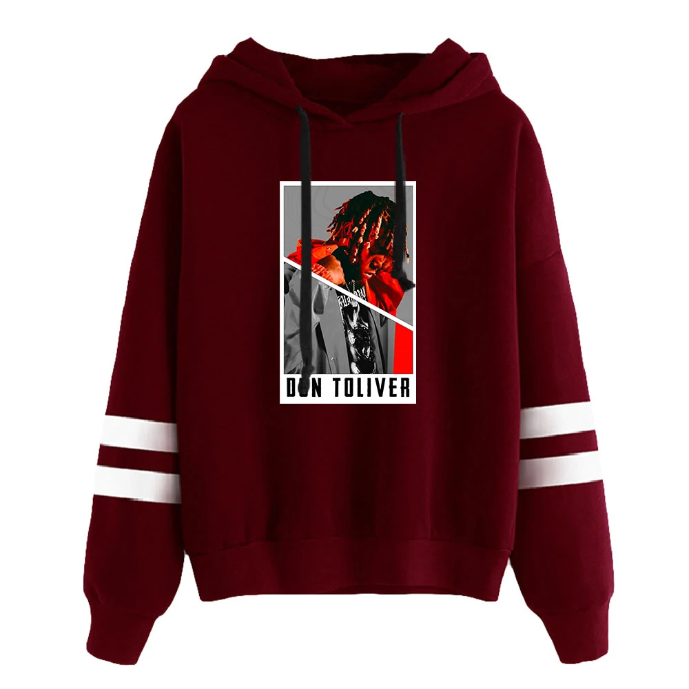 Don Toliver Merch Hoodie uniseks, Sweatshirt lengan tanpa saku, Hoodie Harajuku pakaian jalanan Pop Rapper untuk pria dan wanita