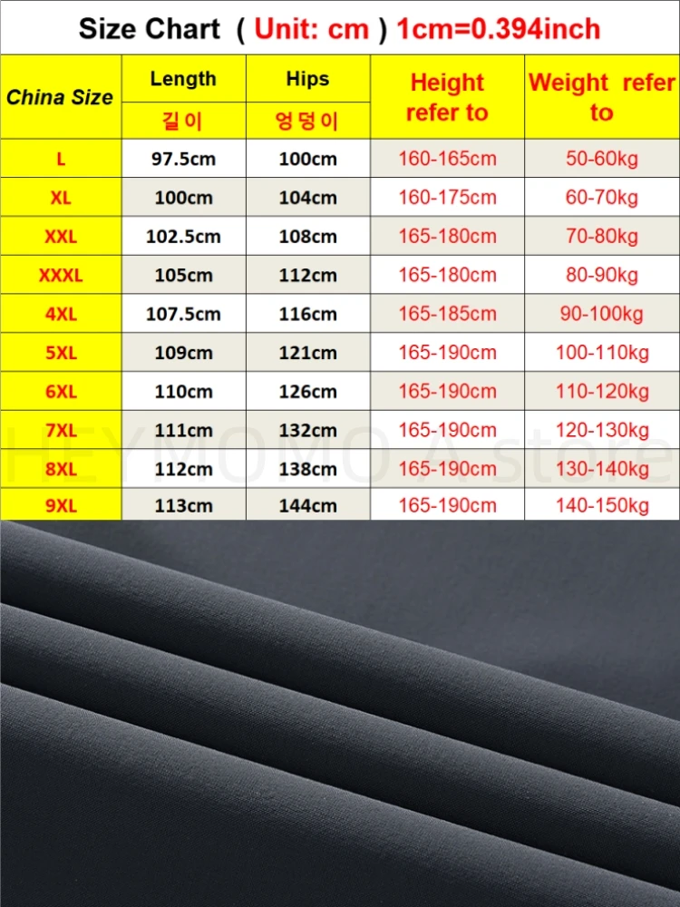 2024 Spring New Men's Pants Big Size 9xl Korean Fashion Outdoor Zipper Pockets Straight Baggy Casual Pants Male Loose Trousers