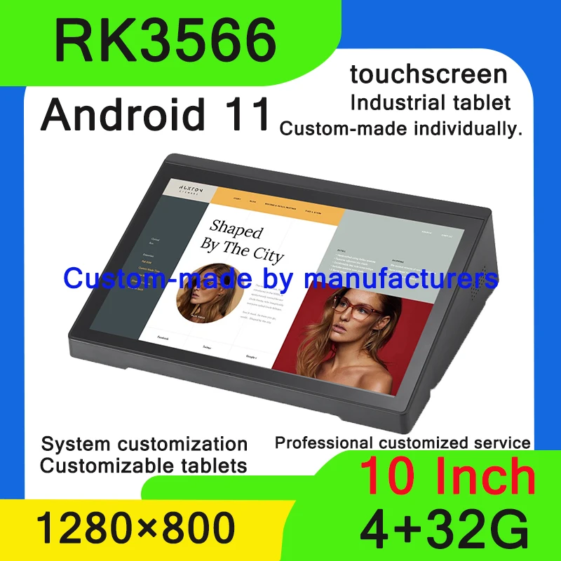 Touch ScreenTablet 4G+32G  10 Inch Android11 Multi Media Display Wall Mount POEMonitor Smart Home ControllerCan be customized.