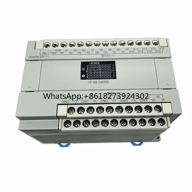 

New Original AFPX0E40TD PLC 24VDC Input 24 Points Transistor(NPN) Output 16 Points FP-X0 Expansion Unit