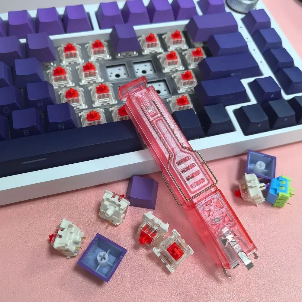 2 in 1 Keycaps Puller Multifunctional Disassembly Tool Switch Puller Remove and Replace Mechanical Keyboards Remover Tool