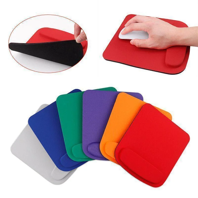 

Mouse Pad EVA Support Wristband Gaming Mousepad Solid Color Mice Mat Comfortable Mouse Pad with Wrist Rest for PC Laptop