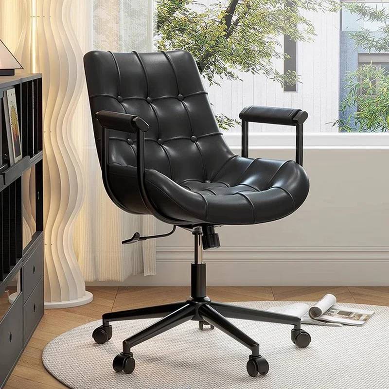 Study Throne Office Chair Desk Lazy Arm Modern Playseat Executive Office Chair Nordic Portable Silla Oficina Trendy Furniture 5