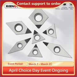 1pc Diamond PCD Turning Tool Single Side Indexable Insert DCMT070204 CCMT VCMT TPGH DCGT11T302 CNC Insert Turning Tool