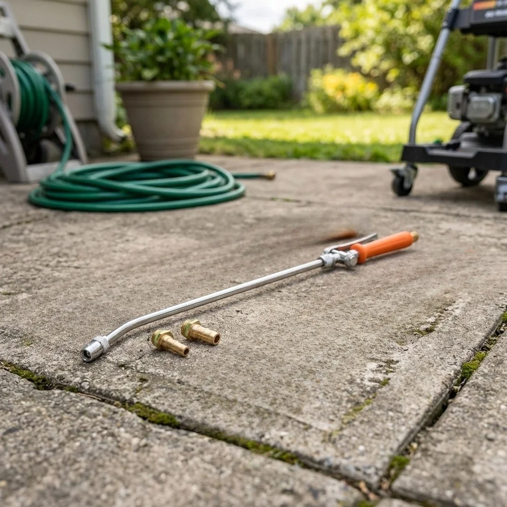 Outdoor Gardening Adjustable Spray Bar Telescopic Watering Tool Lockable Handle for versatile Applications Nozzle