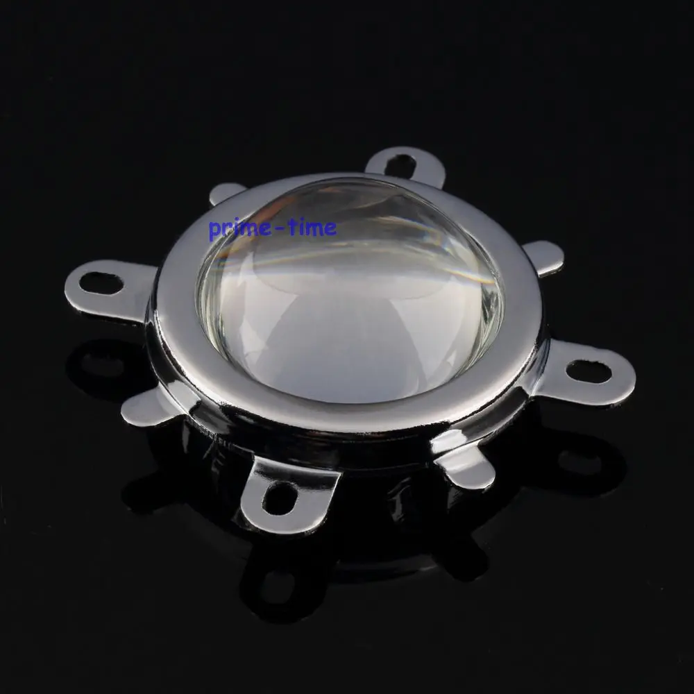 1 Set 44mm Water Clear Glass Lens + 50mm Reflector Collimator + Fixed bracket For 20W 30W 50W 70W 100W LED Light