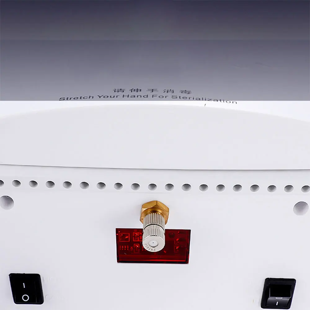 Secador de manos de inducción automático, esterilizador en aerosol de Alcohol, desinfectante de manos, máquina Secador