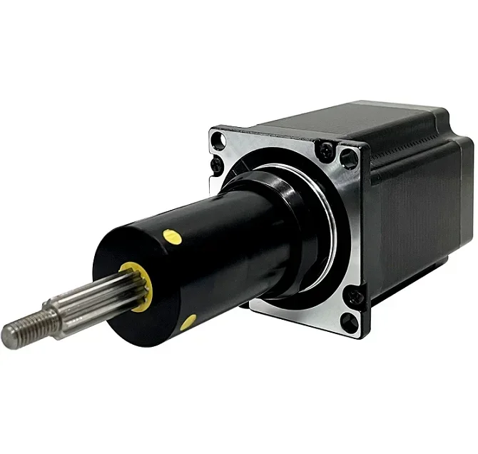 SAMSR 2 phase 1.8degree nema 23 captive stepper motor hybrid captive linear stepper motor for medical application