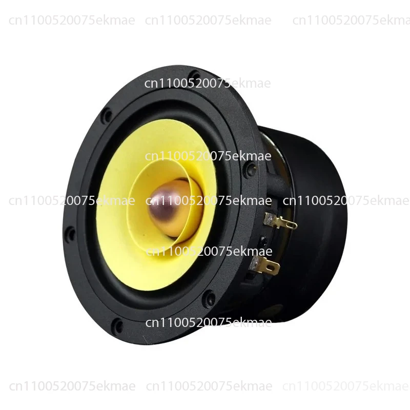 

4-дюймовый аудио полнодиапазонный динамик, 25 Вт, среднечастотный HIFI усилитель звука, динамик для домашнего кинотеатра, громкоговоритель