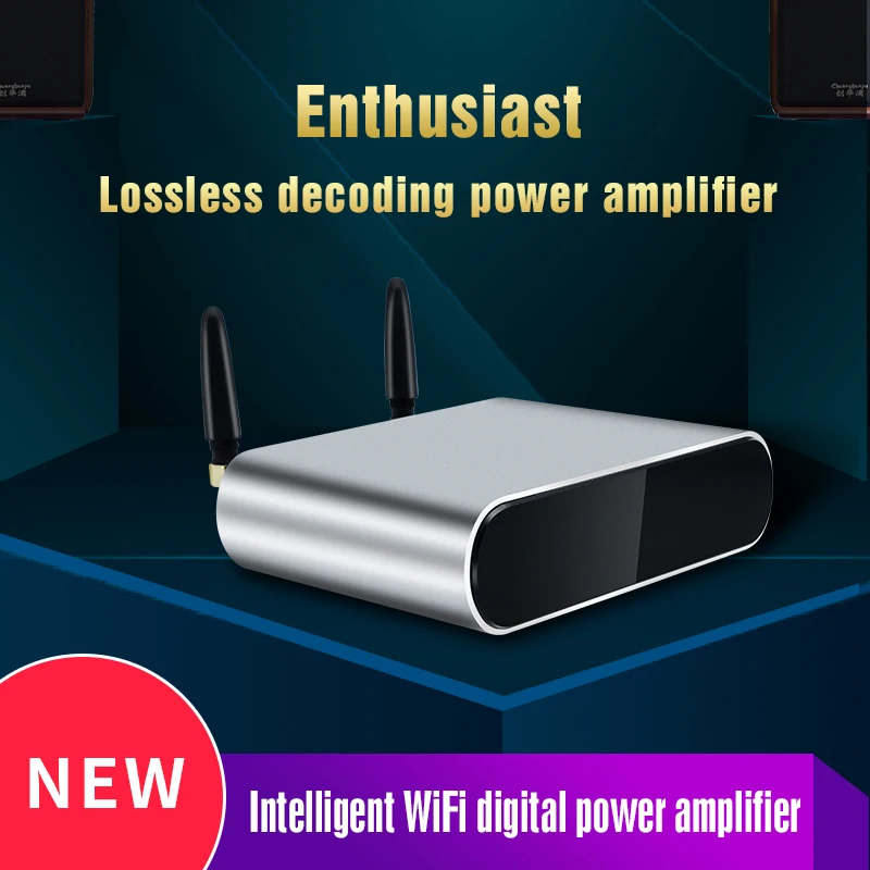 

WA20 Bluetooth 5.0 Audio Receiver HiFi Power Stereo Amp 2.1 Channel Class D Integrated Amplifier