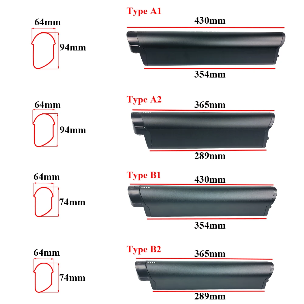 Reention EEL PRO MIN Integrated 48V 36V Intergrated Battery Box 10S3P 10S4P 10S5P 13S4P Max 52pcs 18650 cell Battery Case