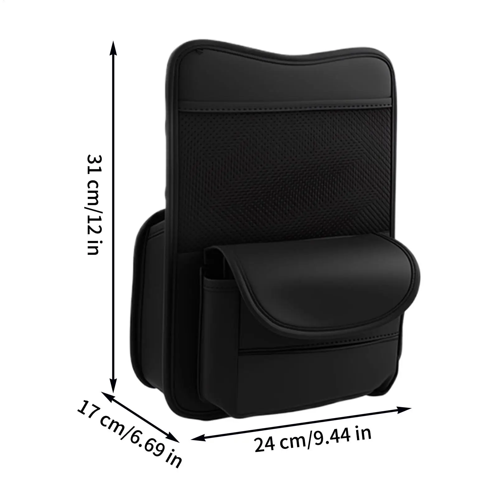 منظم السيارة بين المقاعد الأمامية حقيبة جلدية PU مع مقصورات المقعد الأمامي منظم السيارة لمحفظة كأس مفتاح الوجبات الخفيفة SUV