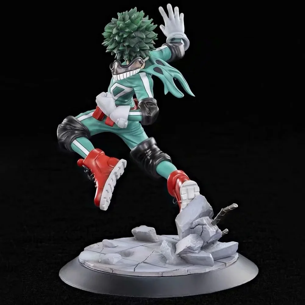 Figura de Anime Midoriya Izuku Midoriya Izuku figura de acción Midoriya Izuku estatuilla pedestales de PVC modelo juguete colección estatua regalo