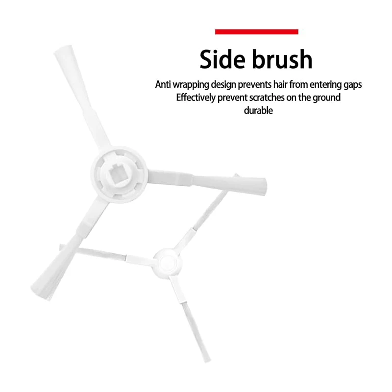 For Xiaomi Mijia M30 Pro/C107 Robot Vacuum Accessories Main Brush HEPA Filter Side Brush Mop Cloth Dust Bags Replacement Parts view 3