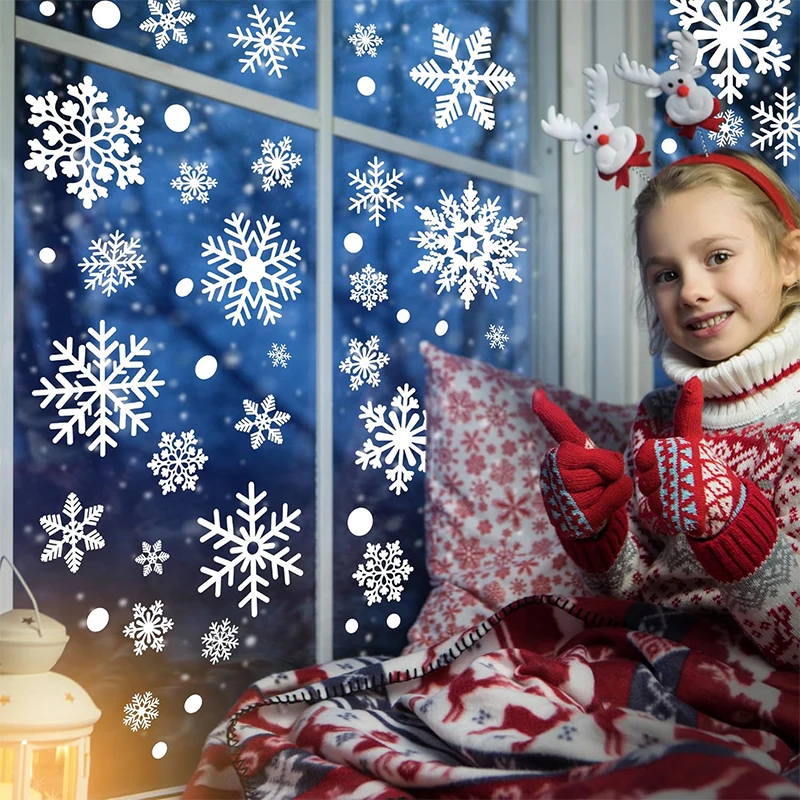 Autocollants électrostatiques  - Snowflake Window Decal avis et prix