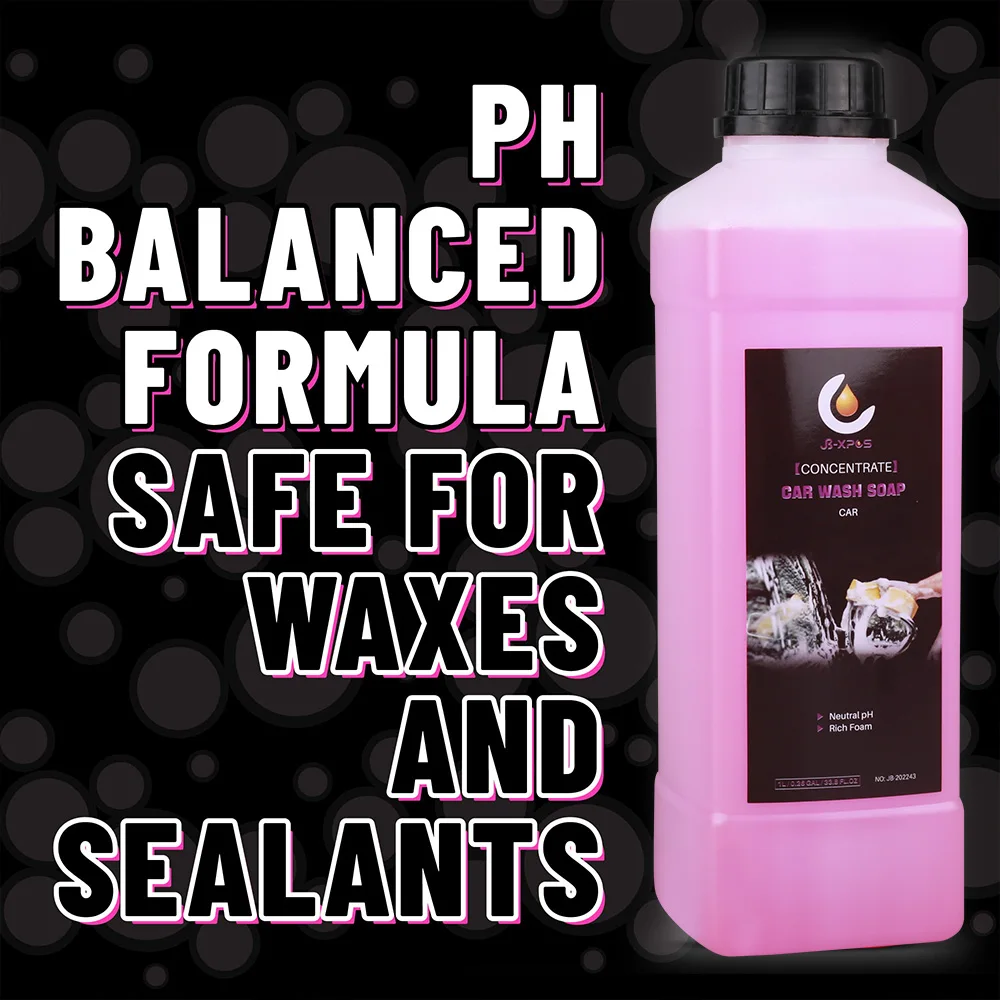 Car Shampoo Powerful Cleaner pH Neutral Concentrated Dilution Ratio 1:100 Car Sash Supplies  NO.43