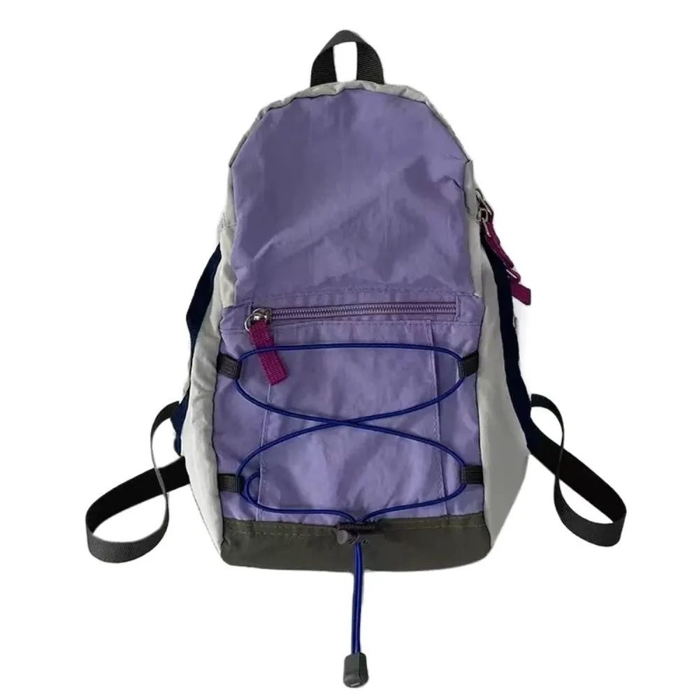 

Large Capacity Outdoor Mountain Bag Drawstring Waterproof Lightweight Nylon Bag Travel Storage Bags Shoulders Bag Climb Bag