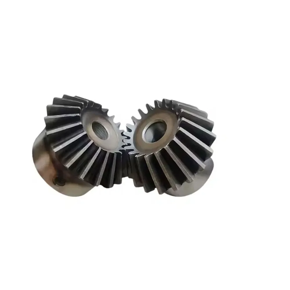 1Pcs 45# Steel 15-30 Teeth Resistant Wear 1.5 Modulus Bevel Gear Meshing Angle Steel Industrial Transmission