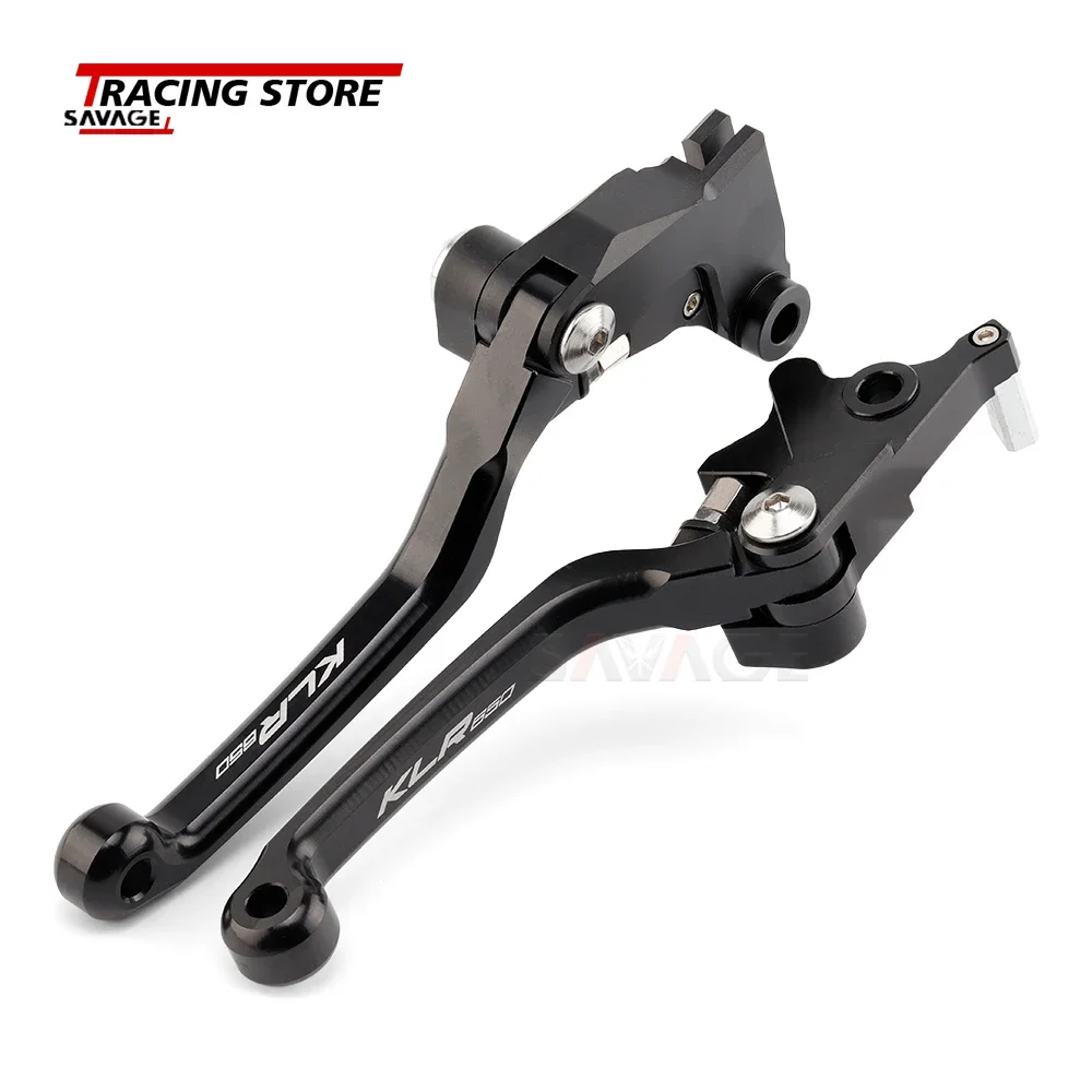 2024 Pivot Brake Clutch Levers For KAWASAKI KLR650 Motorcycle Accessories Dirt Pit Bike CNC Billet 6061 Aluminum Handles KLR 650