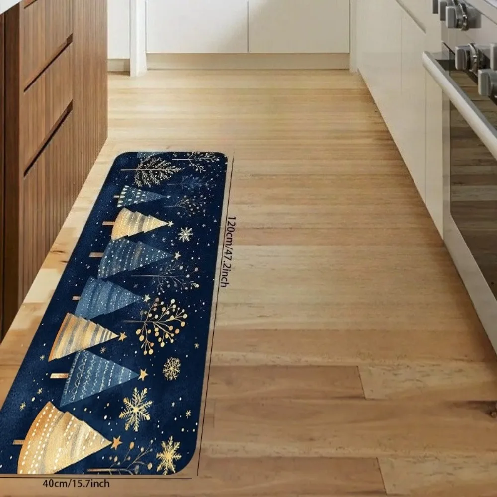 Kitchen Runner Rug Pink Ribbon Butterfly Mat Long Corridor Entrance Carpet NonSlip Breast Cancer Awareness Floor Mat