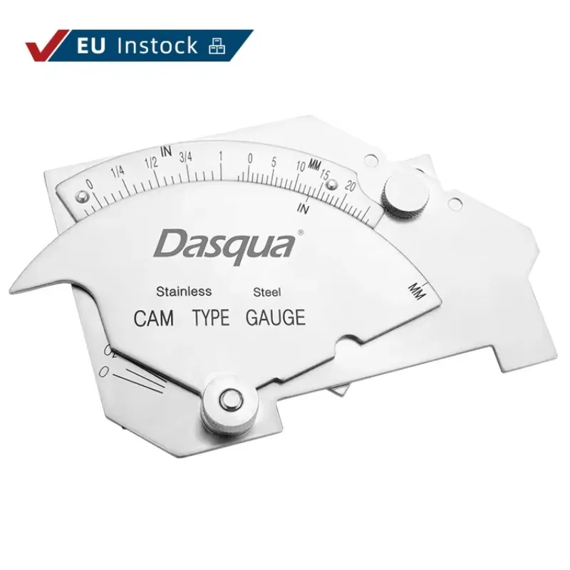 

Dasqua 0-25mm High Quality Stainless Steel Bridge Cam Welding Gauge