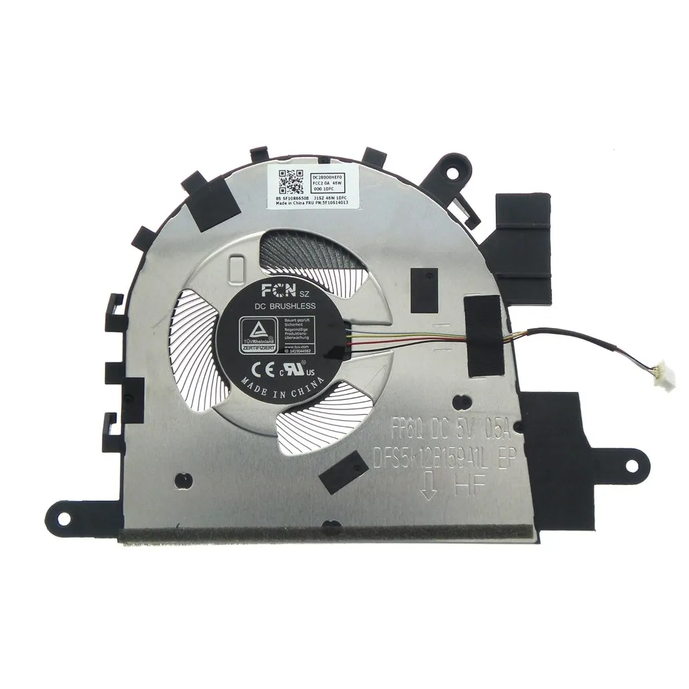 CPU Cooling Fan Replacement for Lenovo IdeaPad 1 15IAU7 15ALC7 5F10S14012 5F10S14013 DC28000HEF0