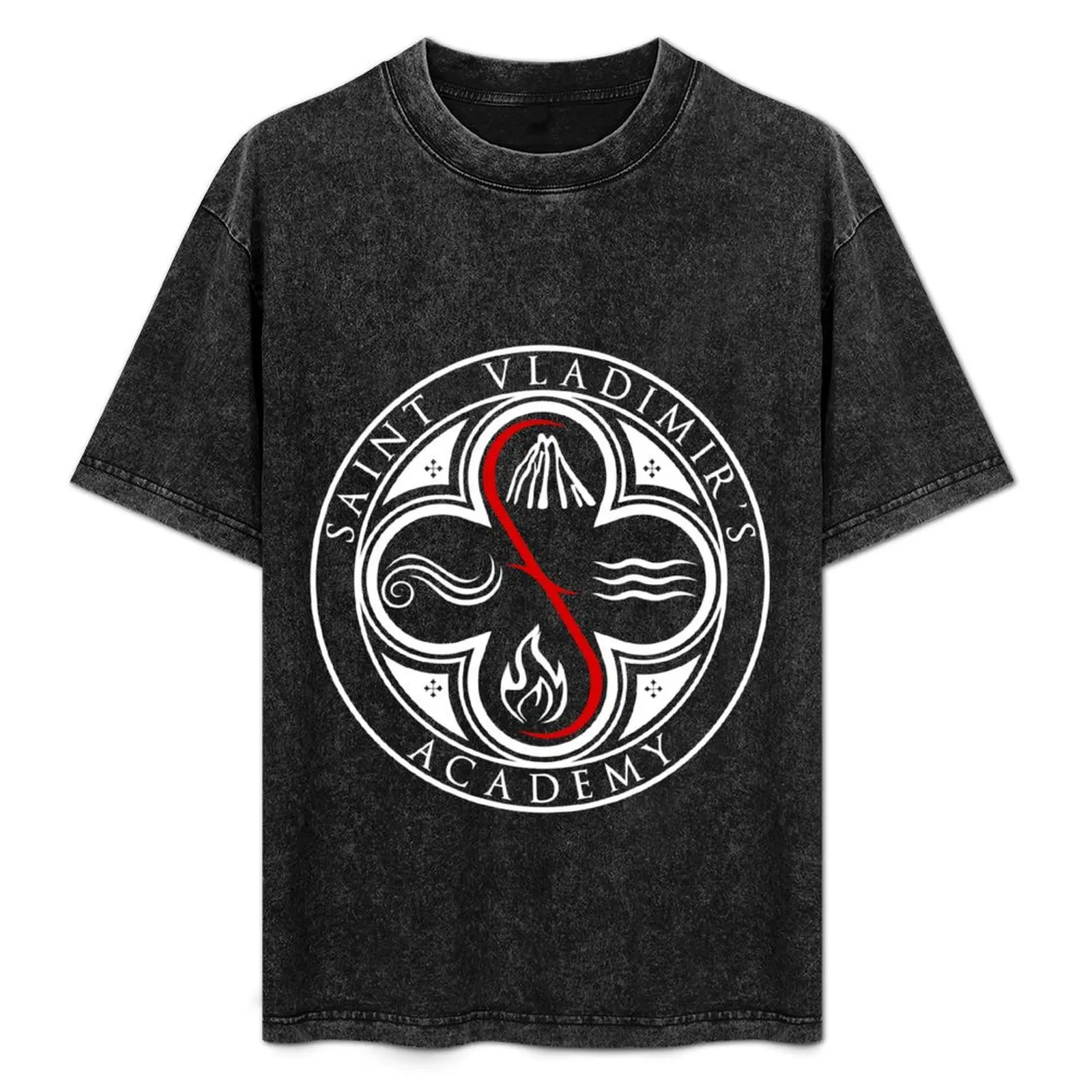 

Vampire Academy - Saint Vladimir's Academy Crest T-Shirt Anime t-shirt oversize t-shirts man men clothings