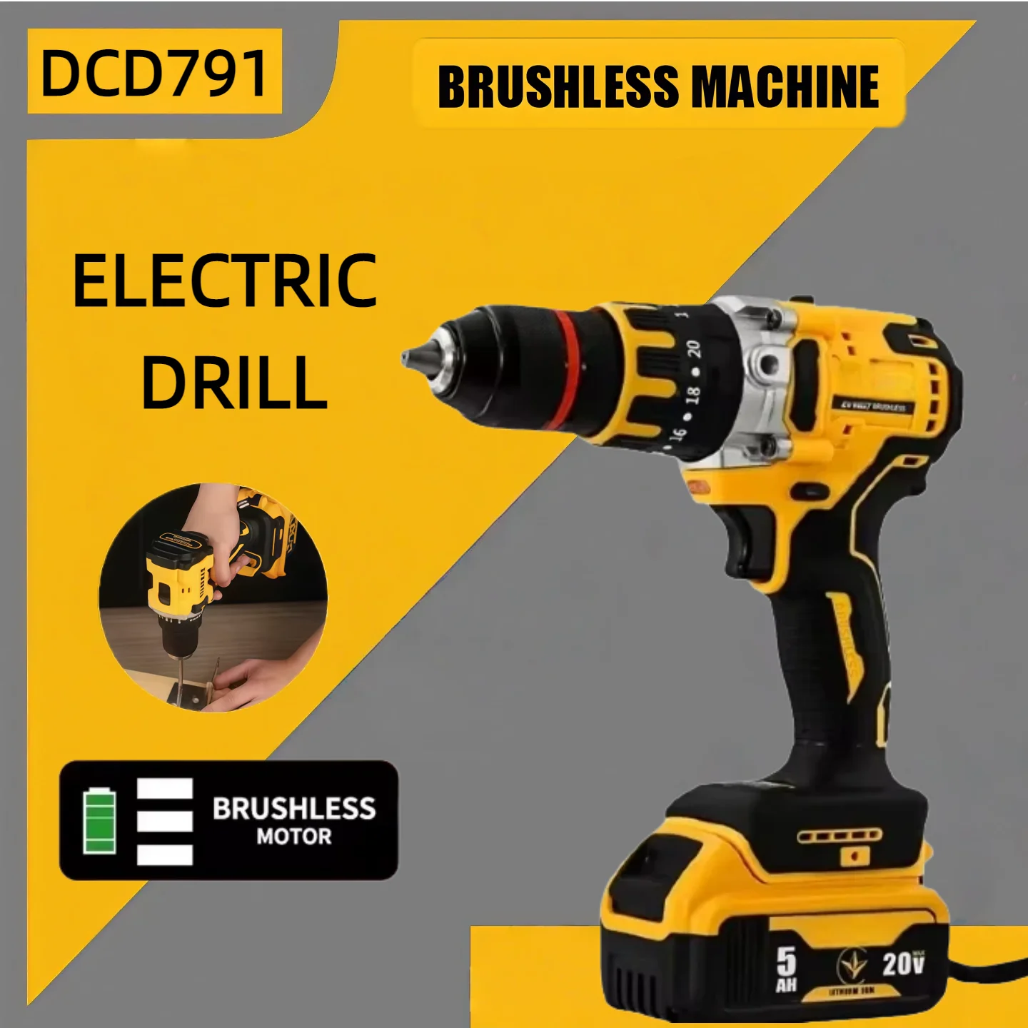 Fit Dewalt 20V DCD7… - image