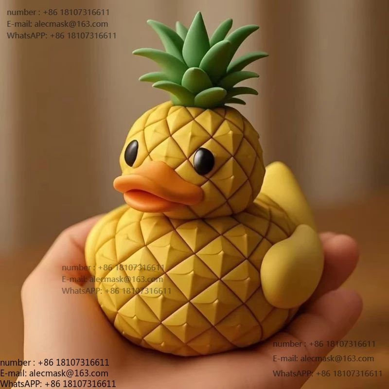 

Fruit Duck Resin Craft Ornament New Home Decoration Cute Novelty & Creative Design