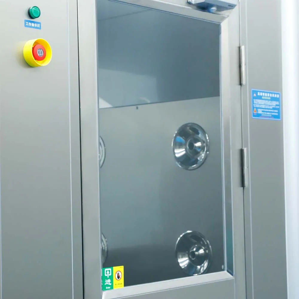 COOFULL High Quality Automatic Stainless Steel Manufacturer Intelligent Air Shower Room with Advanced Filtration System