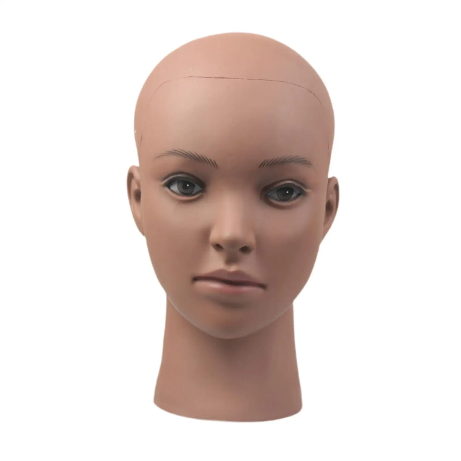 

Bald Mannequin Head,Wig Holder,Lightweight,Multipurpose,Hat Glasses Wig Display Wig Display Head Manikin Doll Head for Home