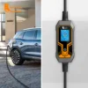 feyree GB/T コード 7KW 32A 1 相 EV 充電器 5 メートル充電ケーブルポータブル充電ボックス電流調整可能電気自動車車用 6