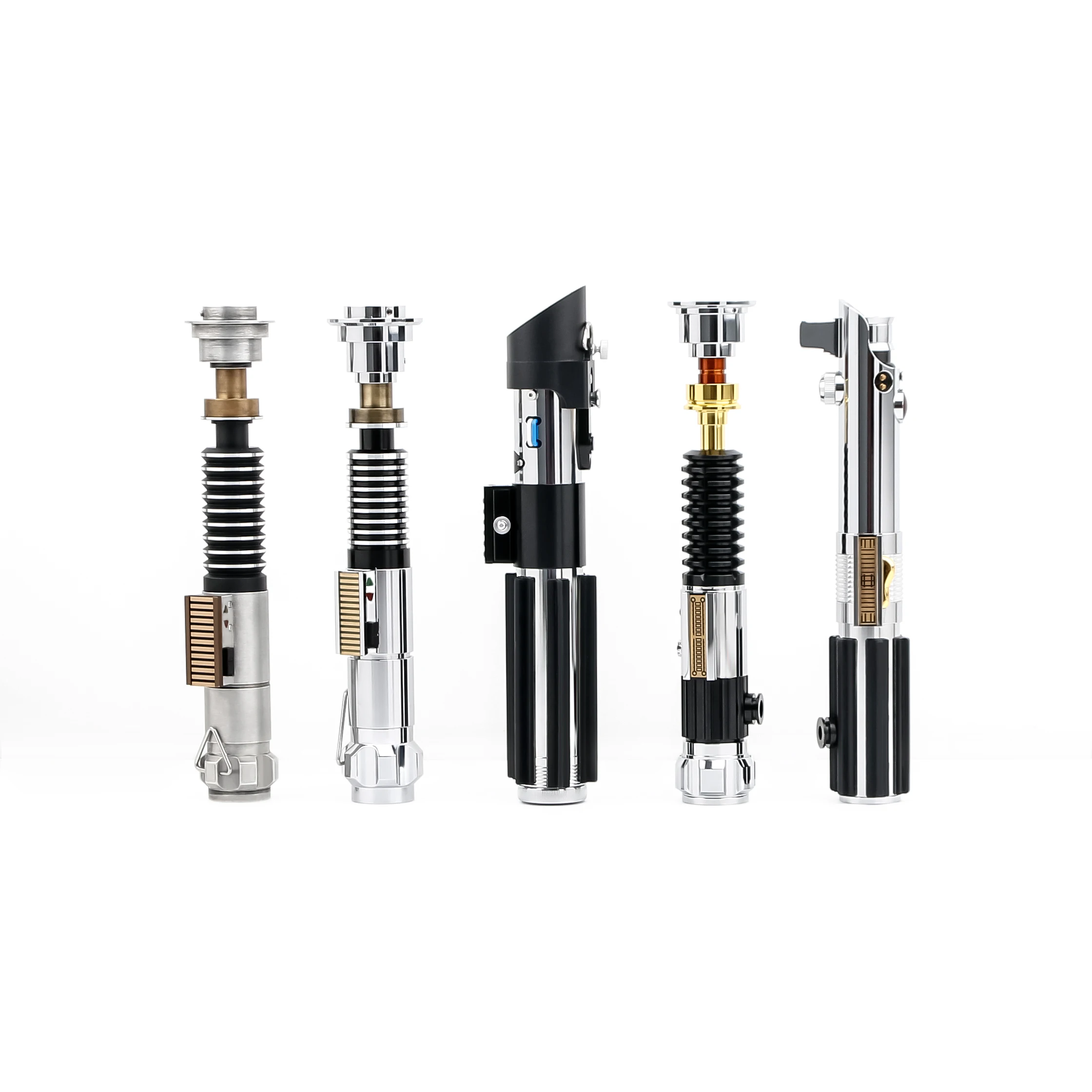 TXQ Anankin Lightsaber Darksaber RVS Empty Hilt NO BLADE Cosplay Toy SKYWALKER Graflex LUKE Accessories Toy Parts SNV4 HANDLE