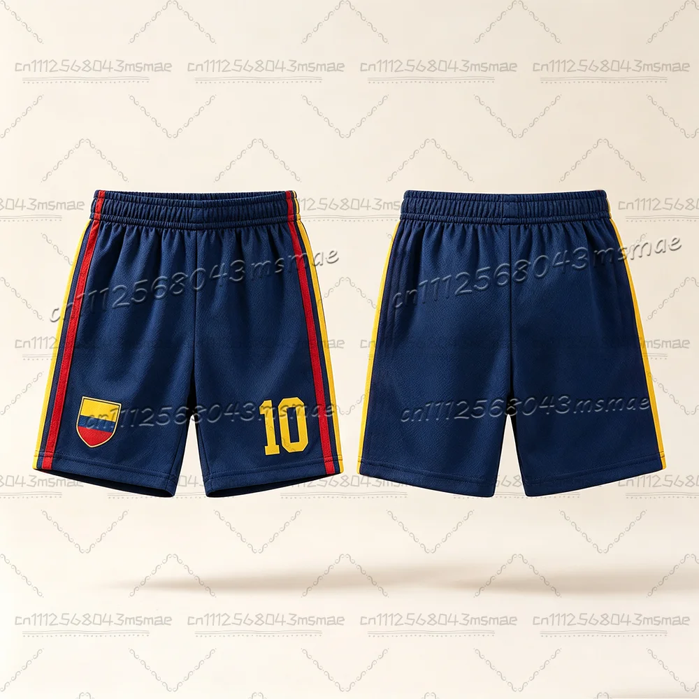 Fußballanzug T-Shirt Shorts für Männer und Frauen Harajuku Kolumbien Fans T-Shirt Shorts Set Kinder Sportanzug 2-teiliges Set – Detail 13