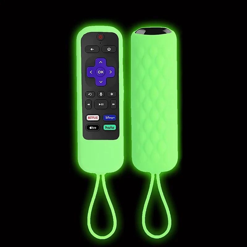 Silicone Remote Cover for TCL Roku Smart LCD TV Television for ONN ROKU TV Remote