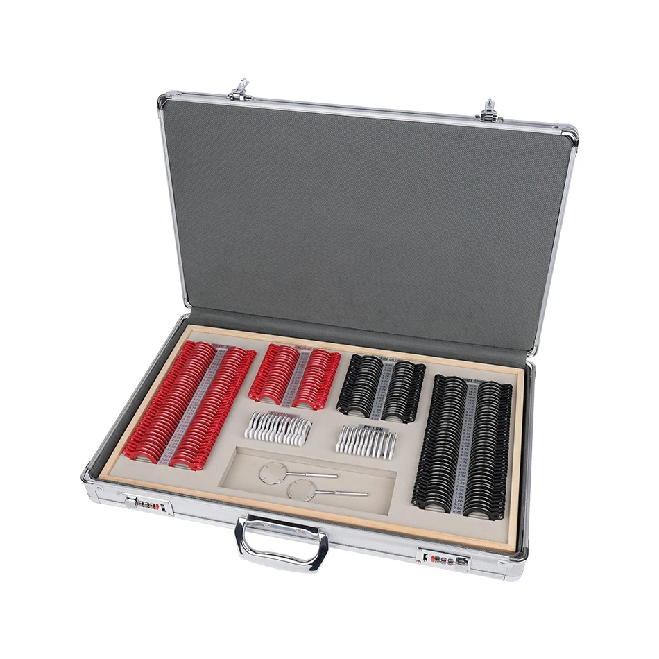 

SL-266A3 Optometry Lens Kit Portable Trial Case Vision Testing Kit Optical Instruments
