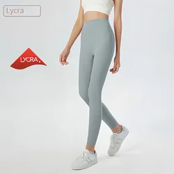 Oversize pociąg komfort wysoki wzrost obcisły z kieszenią Fitness legginsy gimnastyczne damskie spodnie do jogi bezszwowe piesze wycieczki sportowe odzież do ćwiczeń