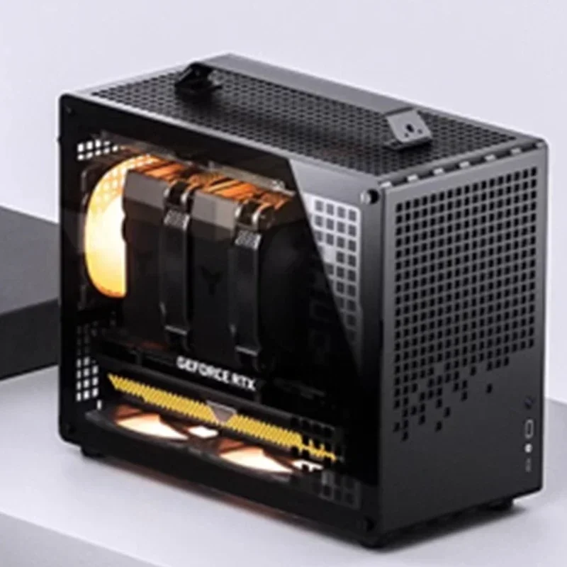Z20 Portable White mATX/Mini-ITX Desktop PC Case with 240mm Liquid Cooling Support