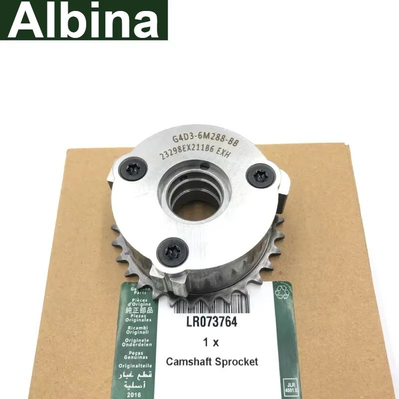 LR073764 JDE36868 VVT Camshaft Sprocket AJ20D4 2.0 Diesel Fit Evoque Discovery Range Rover Sport Velar For Jaguar XE XF