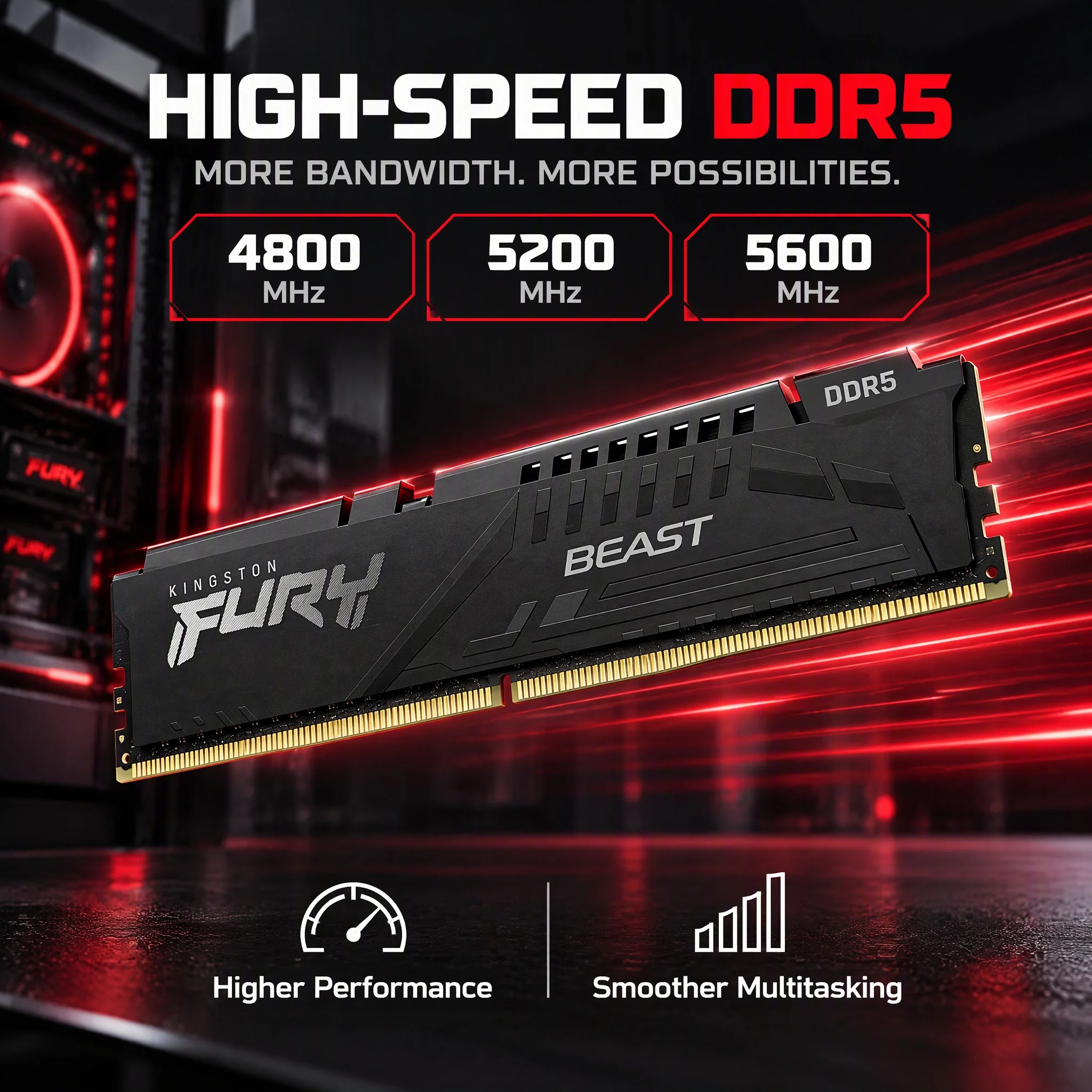 Kingston FURY Beast DDR5 8GB 1 - Ddr5 4800Mhz ulasan dan harga