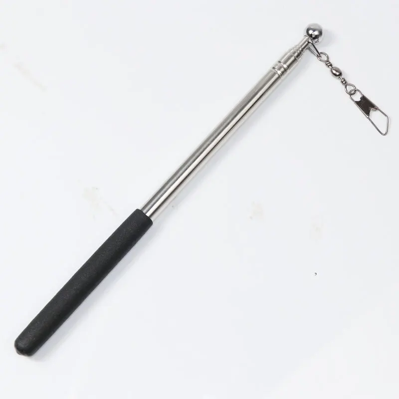 Guide Telescopic Flagpole Pointer Ribbon Bar Telescopic Stainless Steel Travel Whiteboard Indication Teaching Resources
