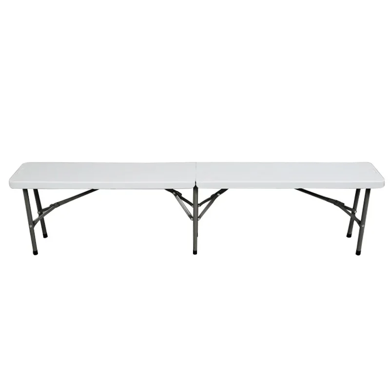 

Outdoor foldable long dining table bench portable chair