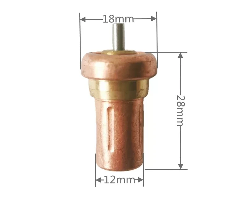 Screw Air Compressor Temperature Control Valve Core All-copper Valve Core Red Five-ring Giant Thermostatic Valve 70°