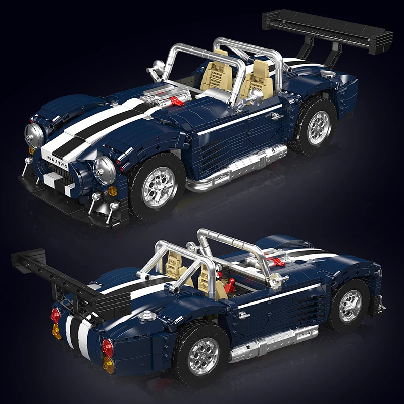 Mould King 13215 Technical Car Toys The RC Motorized Cobra Car Building Block Assembly Racing Car Model Brick Kids Christmas Gift
