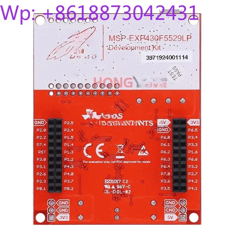 Placa de desarrollo MSP-EXP430F5529LP MSP430F5529 LaunchPad con simulación 1PCS