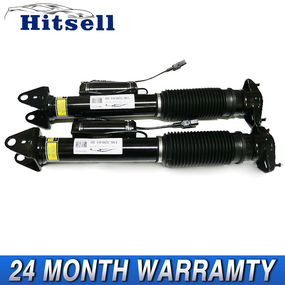 Pair For Mercedes GL350 GL450 GL500 ML250 ML350 ML400 W166 Rear Air Shock Absorber With ADS Suspension Ride Strut 1663200930