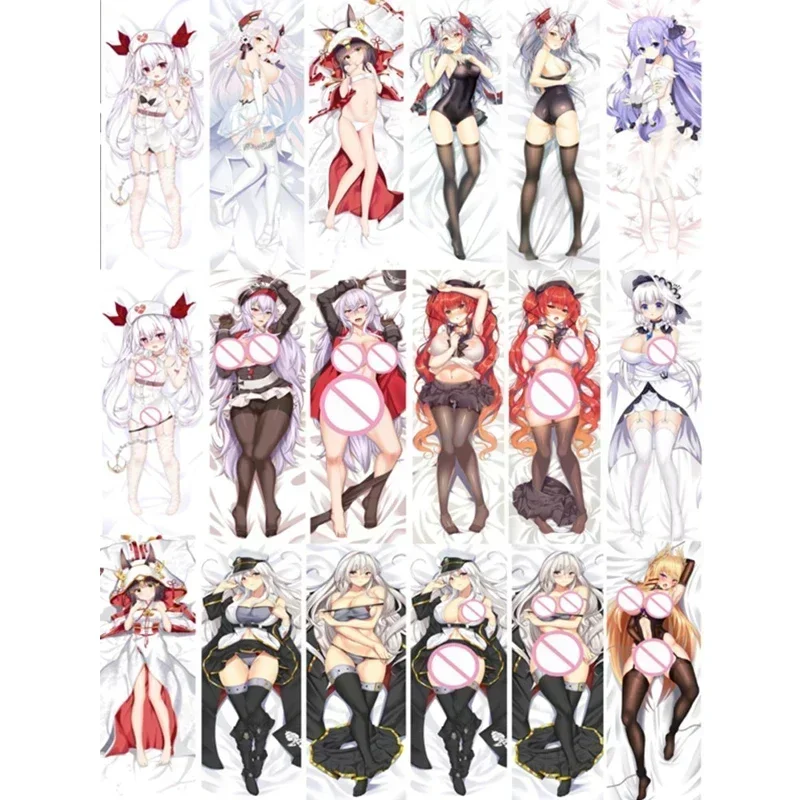 

Anime Pillowcase Games Azur Lane Vampire Victorious Uzuki Dakimakura Pillow Cover Hugging Body Pillowcase Double-sided Print