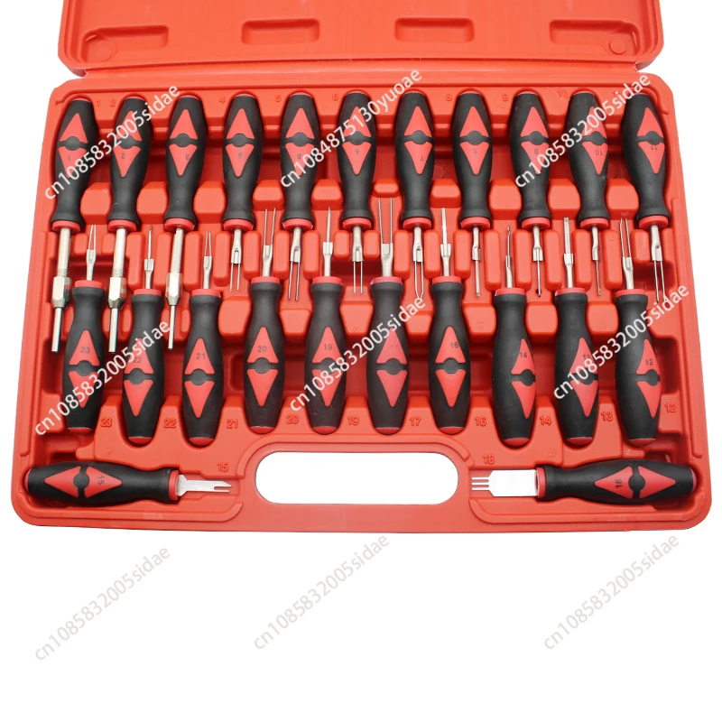 23pcs Car Universal Terminal Release Removal Tools Set Automotive Wiring Connector Crimp Pin Extractor For BMW Ford VW